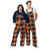FOCO Chicago Bears NFL Mens Plaid Bib Overalls - 3XL view 3