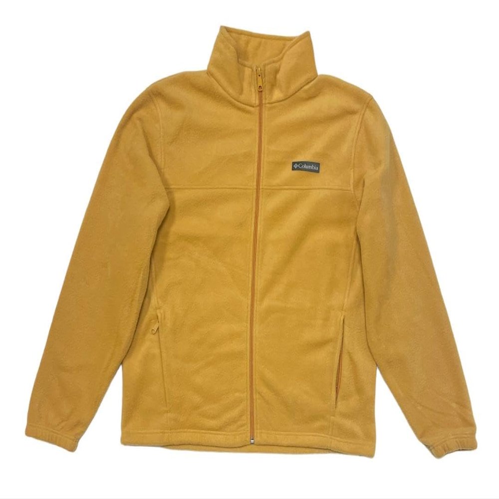 Columbia Mens Granite Mountain Full Zip Fleece Jacket (US, Alpha, Small, Regular, Regular, Golden rod)