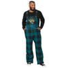 FOCO Jacksonville Jaguars NFL Mens Plaid Bib Overalls - 3XL view 1