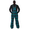 FOCO Jacksonville Jaguars NFL Mens Plaid Bib Overalls - 3XL view 2