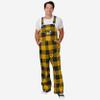 FOCO Missouri Tigers NCAA Mens Plaid Bib Overalls - 3XL view 1