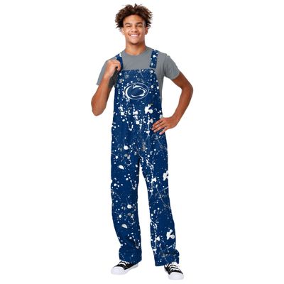 FOCO Penn State Nittany Lions NCAA Mens Paint Splatter Bib Overalls - 3XL