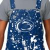 FOCO Penn State Nittany Lions NCAA Mens Paint Splatter Bib Overalls - 3XL view 4