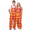 FOCO Kansas City Chiefs NFL Mens Plaid Bib Overalls - XL view 3