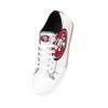 FOCO San Francisco 49ers NFL Womens Big Logo Low Top White Canvas Shoes - 9/XL view 4