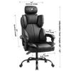 Imperial Black Philadelphia Eagles Champ Chair view 3
