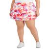 ID Ideology Women's Tie Dyed Skort Orange Size 2X view 1