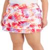 ID Ideology Women's Tie Dyed Skort Orange Size 2X view 2