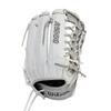 WILSON 2024 A1000 T125 12.5 Outfield Fastpitch Softball Glove - White/Silver/Gold, Left Hand Throw view 2