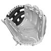 Wilson 2024 A1000 IF12 12 Infield Fastpitch Softball Glove - Silver/Black/White, Right Hand Throw view 3
