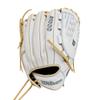 WILSON 2024 A1000 V125 12.5 Outfield Fastpitch Softball Glove - White/Blue/Blonde, Right Hand Throw view 2