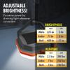 Wagan EL4308 Solar Powered LED Camping Lantern USB Rechargeable LED Tent Light Flashlights Camping Light with Folding Hanging Clip Tripod Mountable for Outdoor Backpacking Gear Emergency Kits view 4