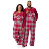 FOCO Ohio State Buckeyes NCAA Womens Plaid Bib Overalls - XS view 3