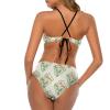 Arizona Cactus Bikini Sets for Women Two Piece Halter Bathing Suit Sexy Swimsuit Beach Swimwear L view 4