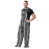 FOCO Las Vegas Raiders NFL Mens Hyper Stripe Bib Overalls - 2XL view 1