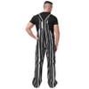 FOCO Las Vegas Raiders NFL Mens Hyper Stripe Bib Overalls - 2XL view 2