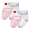 Hanes Baby and Toddler, Non-Slip Grip Ankle Socks, Boys' and Girls', Multipacks, White/Pink/Heather Pink/Purple-12 Pack, 12-24 Months view 3