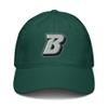 Binghamton Bearcats Icon Green Officially Licensed Adjustable Baseball Hat view 2