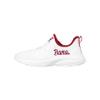 FOCO Alabama Crimson Tide NCAA Womens Midsole White Sneakers - 8 view 1