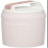 Stanley IceFlow Cap and Carry Water Bottle 24 oz | Wide Mouth Twist Lid | Lightweight and Leakproof for Travel and Sports | Insulated Stainless Steel | BPA-Free | Rose Quartz Glimmer view 2