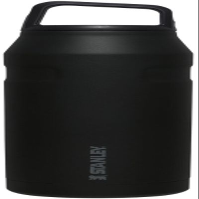 Stanley IceFlow Cap and Carry Water Bottle 36 oz | Wide Mouth Twist Lid | Lightweight and Leakproof for Travel and Sports | Insulated Stainless Steel | BPA-Free | Black