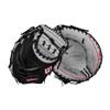 Wilson 2024 A1000 CM33 33 Baseball Catchers Mitt - Silver/Black/Red, Right Hand Throw view 1