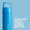 Stanley IceFlow Cap and Carry Water Bottle 36 oz | Wide Mouth Twist Lid | Lightweight and Leakproof for Travel and Sports | Insulated Stainless Steel | BPA-Free | Black Glimmer view 4