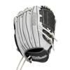WILSON 2024 A1000 P12 12 Pitchers Fastpitch Softball Glove - White/Grey, Left Hand Throw view 2
