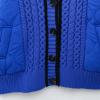 Women's Oversized Winter Coat Long Puffer Jacket Padded Knitted Splicing Open Front Cardigan Quilted Warm Down Jacket view 4