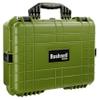 Bushnell 20 Inch Large Waterproof Hard Hangun Case For Firearms, Optics, Accessories, Shock Proof, and TSA Ready (OD Green) view 2