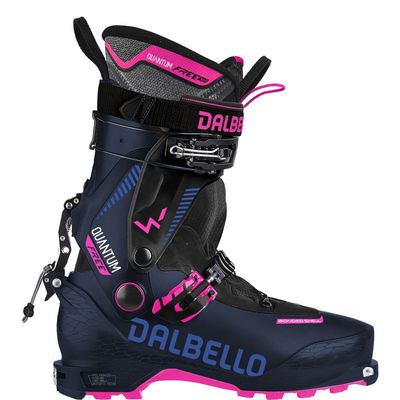 Dalbello Sports, Quantum Free Ski Boot - 2026 - Women's, Dark Blue/Fluo Pink, 25.5