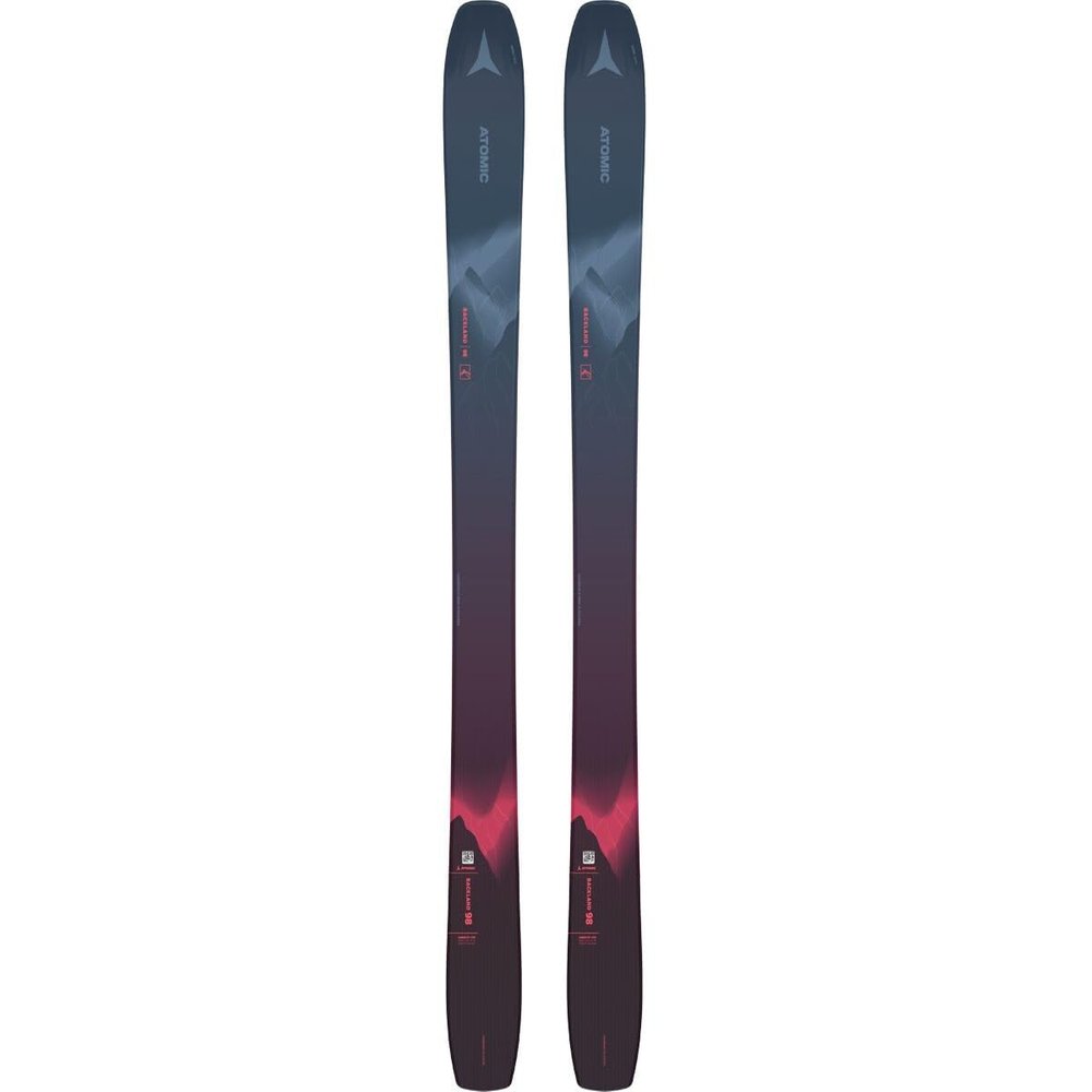 Atomic Backland 98 Ski - 2024 - Women's, Blue Grey/Maroon, 164cm