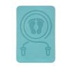 Square Tpe Soundproof Rope Skipping Mat, Thickened Non-Slip Yoga Mat, Indoor Fitness Skipping Rope Shock-Absorbing Mat Square skipping rope pad+++blue view 1
