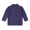Alvivi Toddler Girls Long Sleeve Cotton T-Shirts Lapel Collar Buttons Print Blouse Pullover Navy Blue 12-24 Months view 2