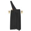 Shinsto Men's Mr. Toga Party Costume One Shoulder Ancient Greek Cosplay Roman Outfit D0087#Black Large view 4