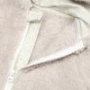 Newborn Baby Snowsuit Fleece Lined Bodysuit Outfits Warm Hooded Romper for Infant Boys Girls Footed (Beige, 3-6 Months) view 3