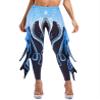 Miutii Women's Mermaid Cosplay Yoga Pants Fish Scales 3D Printed Bottoms Leggings Tight Costume TypeC X-Large view 1