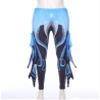 Miutii Women's Mermaid Cosplay Yoga Pants Fish Scales 3D Printed Bottoms Leggings Tight Costume TypeC Medium view 2