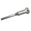 NORAZE 5 Pcs Stainless Steel Bicycle Spokes 13G/122/124 138 139 179 228/250 255 268 270MM Nipples End Caps E-Bike Part (Color : Silver, Size : 13G 139mm 5pcs) view 4