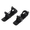 Mini Ski Skates, Mini Ski Shoes, Adjustable Short Mini Ski Skates, Winter Snowskates, Snowblades Skiboards Outdoor Ski Shoes for Winter Sport Skiing Equipment(Black) view 4