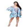 AAN Women's Caftan Dress - Beachwear Coverup Kaftan Casual Short Summer Lougewear One Size Dresses for Girls & Women (Black-7119) view 4