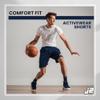 J2 Sport Eastern Tennessee State University Shorts with Pocket  NCAA Cotton Collegiate Jersey Short, Navy view 3