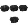 INOOMP 4pcs Cycling Basket Liner Cover for Front and Rear Baskets Fits Bike Models Lightweight Folding Design High-Grade Material Accessories view 1