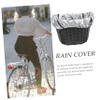 INOOMP 4pcs Cycling Basket Liner Cover for Front and Rear Baskets Fits Bike Models Lightweight Folding Design High-Grade Material Accessories view 3