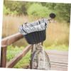INOOMP 4pcs Cycling Basket Liner Cover for Front and Rear Baskets Fits Bike Models Lightweight Folding Design High-Grade Material Accessories view 4