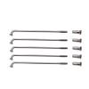 NORAZE 36Pcs 60-305mm 12G Electric Bicycle E-Bike Wheel Tire Steel Spokes Bike Parts (Color : Silver 36PCS, Size : 200mm) view 3