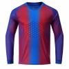 Fldy Girls Youth Goalie Jersey Boys Padded Gladiator Goalkeeper Shirt with Sponge Protector Sports Team Training Uniform Red&Blue 5-6 Years view 2
