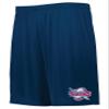 J2 Sport Detroit Mercy Shorts with Pocket  NCAA Cotton Collegiate Jersey Short, Navy view 1