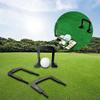 3 Pieces Golf Putting Gates Putter Gates Aluminum Alloy Putter Target Putt Gates for Stroke Practice W/Detachable Legs Golf Accessories view 3
