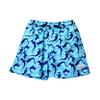 Flap Happy Baby Boy's UPF 50+ Wesley Swim Trunks with Mesh Liner, Swirly Sharks